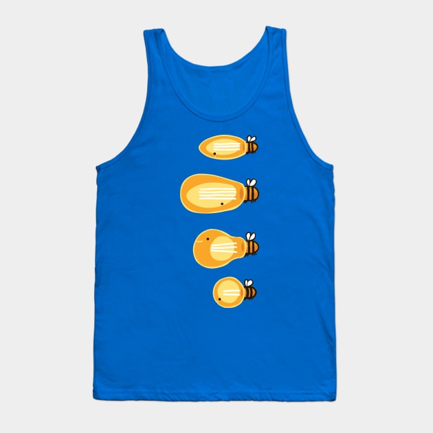 Bee Bright Tank Top by huebucket